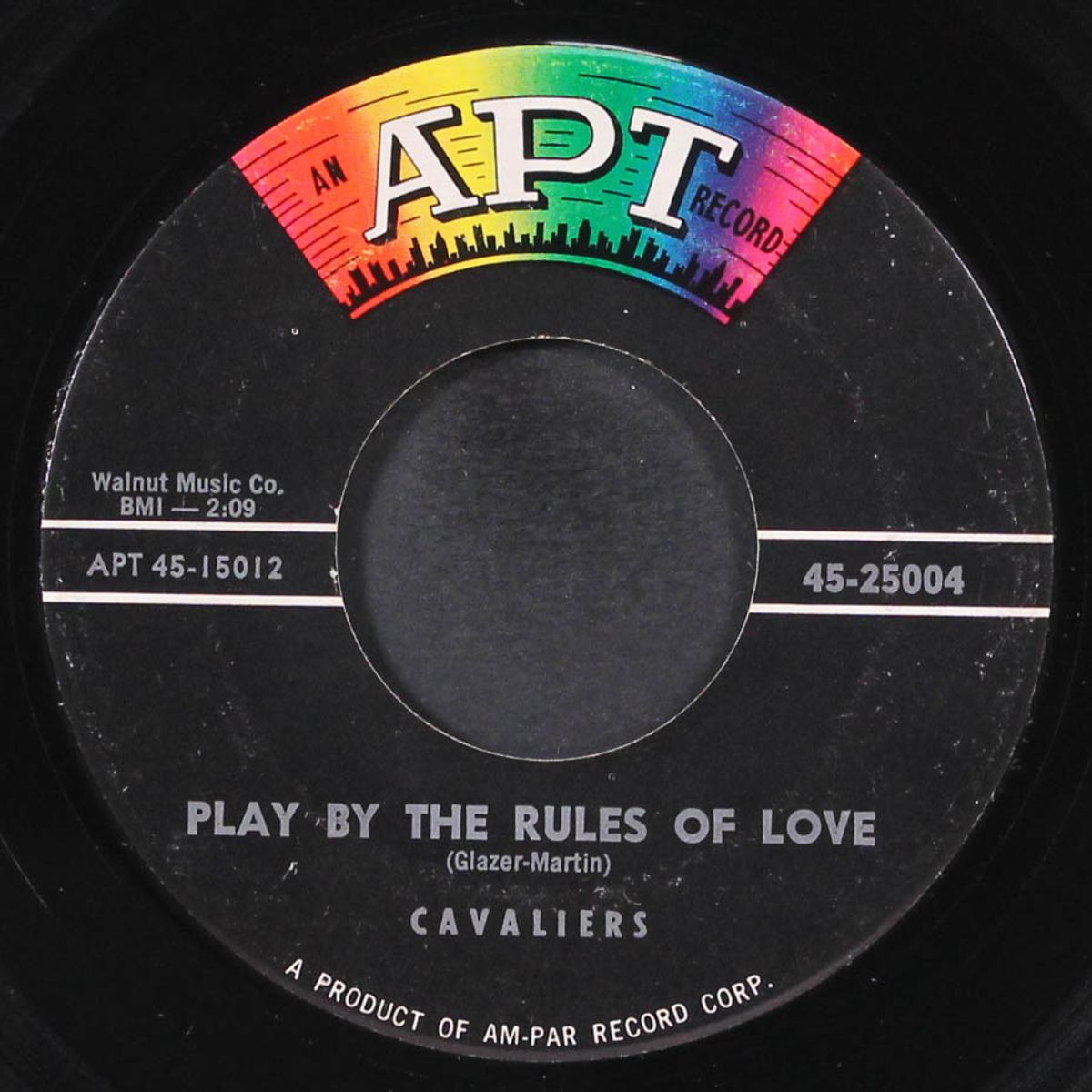 play by the rules of love / dance, dance, dance by CAVALIERS