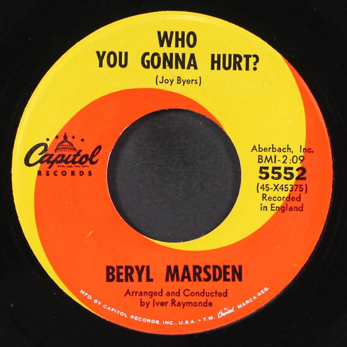 who you gonna hurt? / gonna make him my baby by BERYL MARSDEN