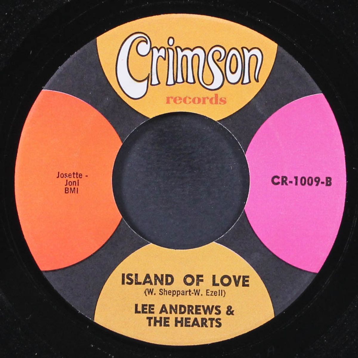 never the less / island of love by LEE ANDREWS & HEARTS