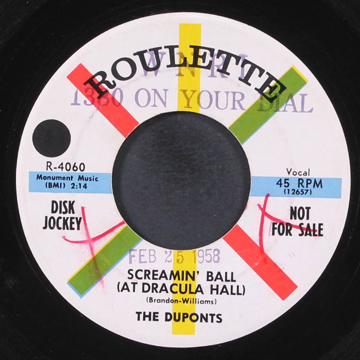 half past nothing / screamin' ball by DUPONTS