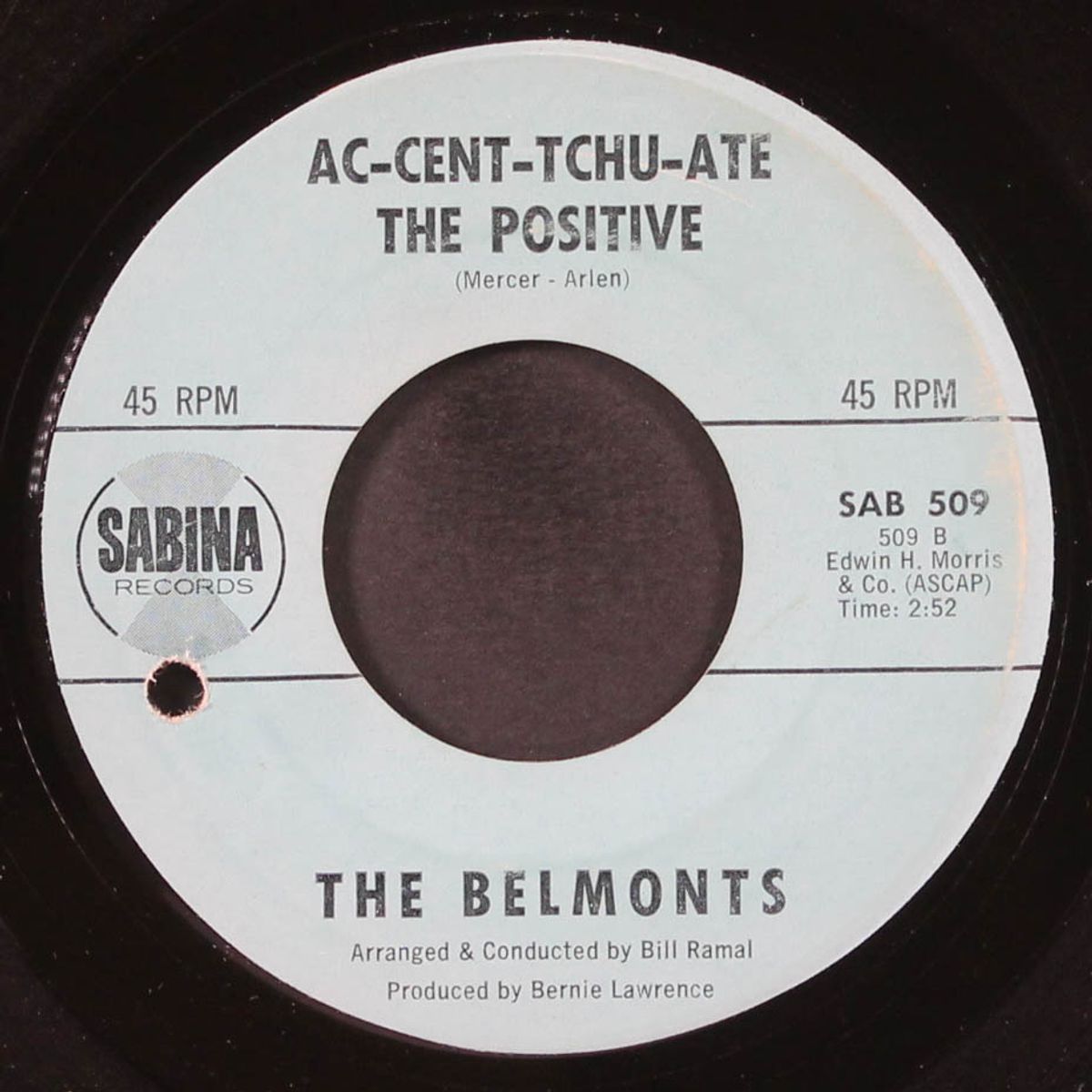 ann-marie / ac-cent-tchu-ate the positive by BELMONTS