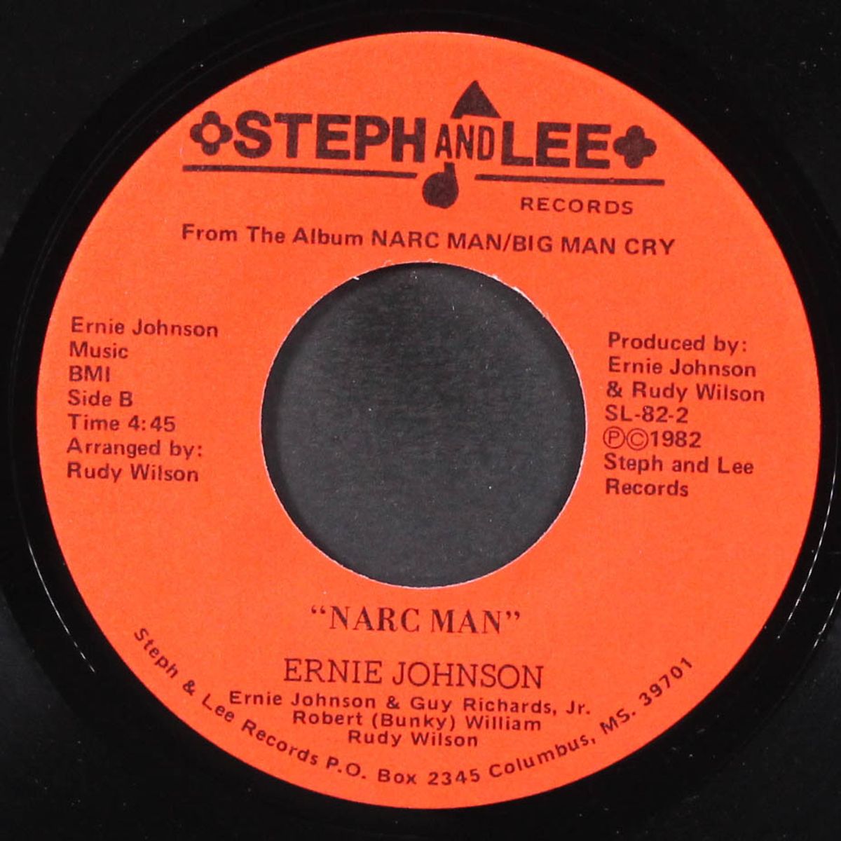 narc man by ERNIE JOHNSON
