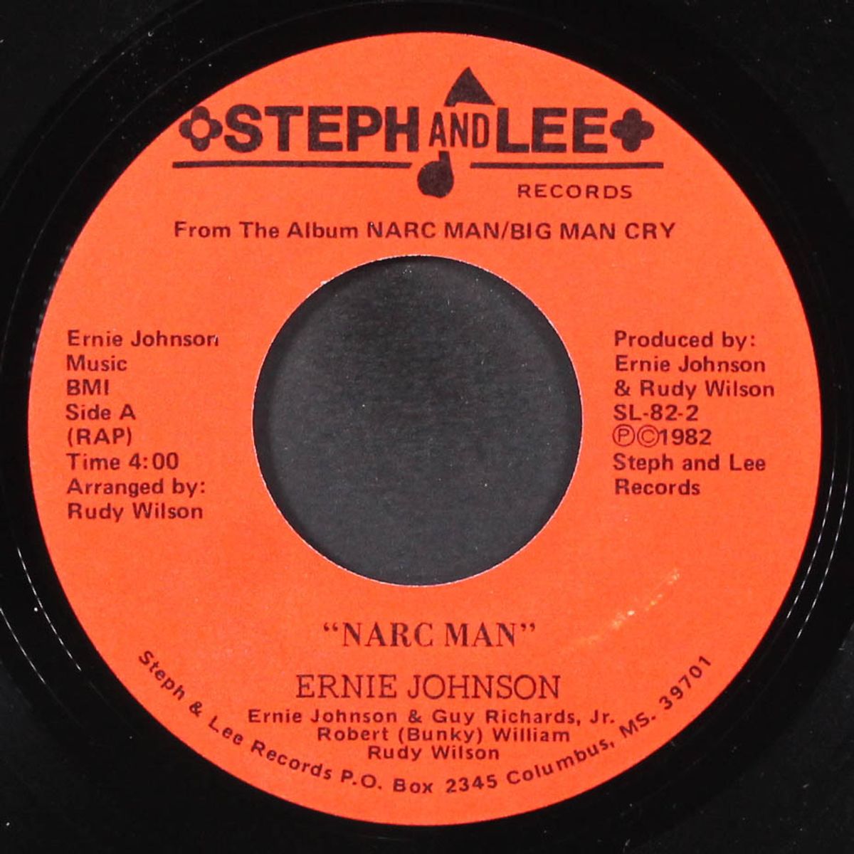 narc man by ERNIE JOHNSON