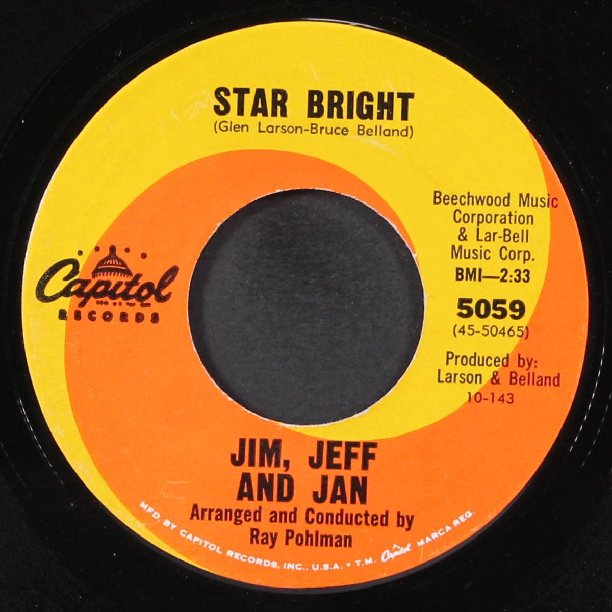 star bright / i know where i'm going by JIM, JEFF AND JAN