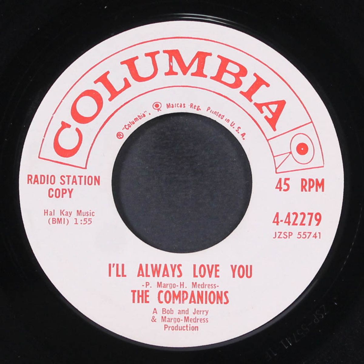 i'll always love you / a little bit of blue by COMPANIONS
