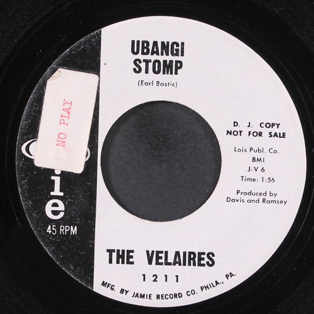 ubangi stomp / it's almost tomorrow by VELAIRES