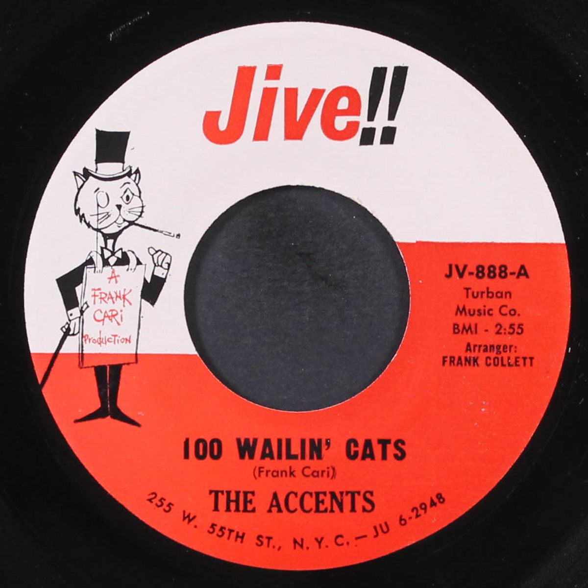 our wonderful love / 100 wailin' cats by ACCENTS