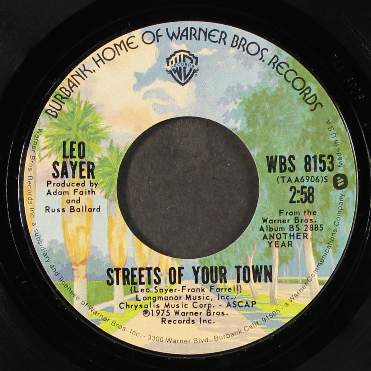moonlighting / streets of our town by LEO SAYER