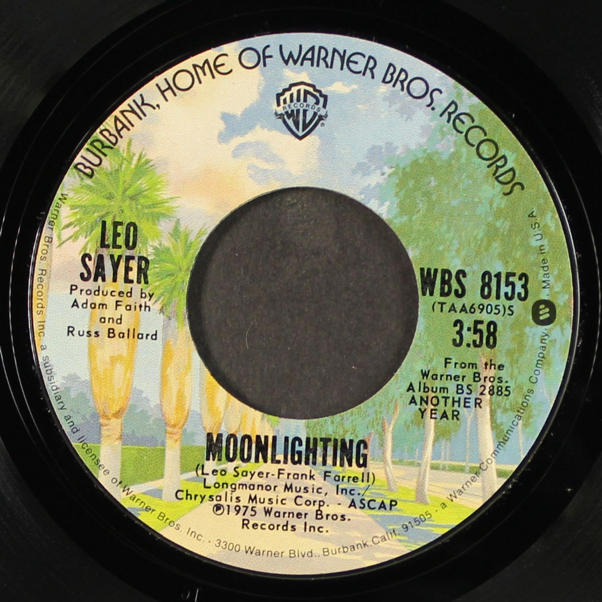 moonlighting / streets of our town by LEO SAYER