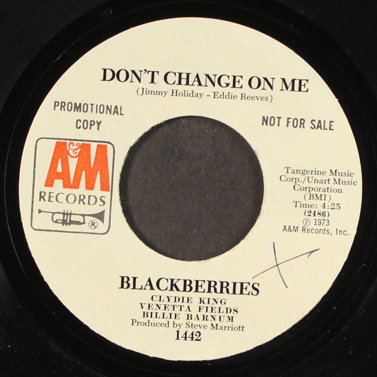 twist and shout / don't change on me by BLACKBERRIES