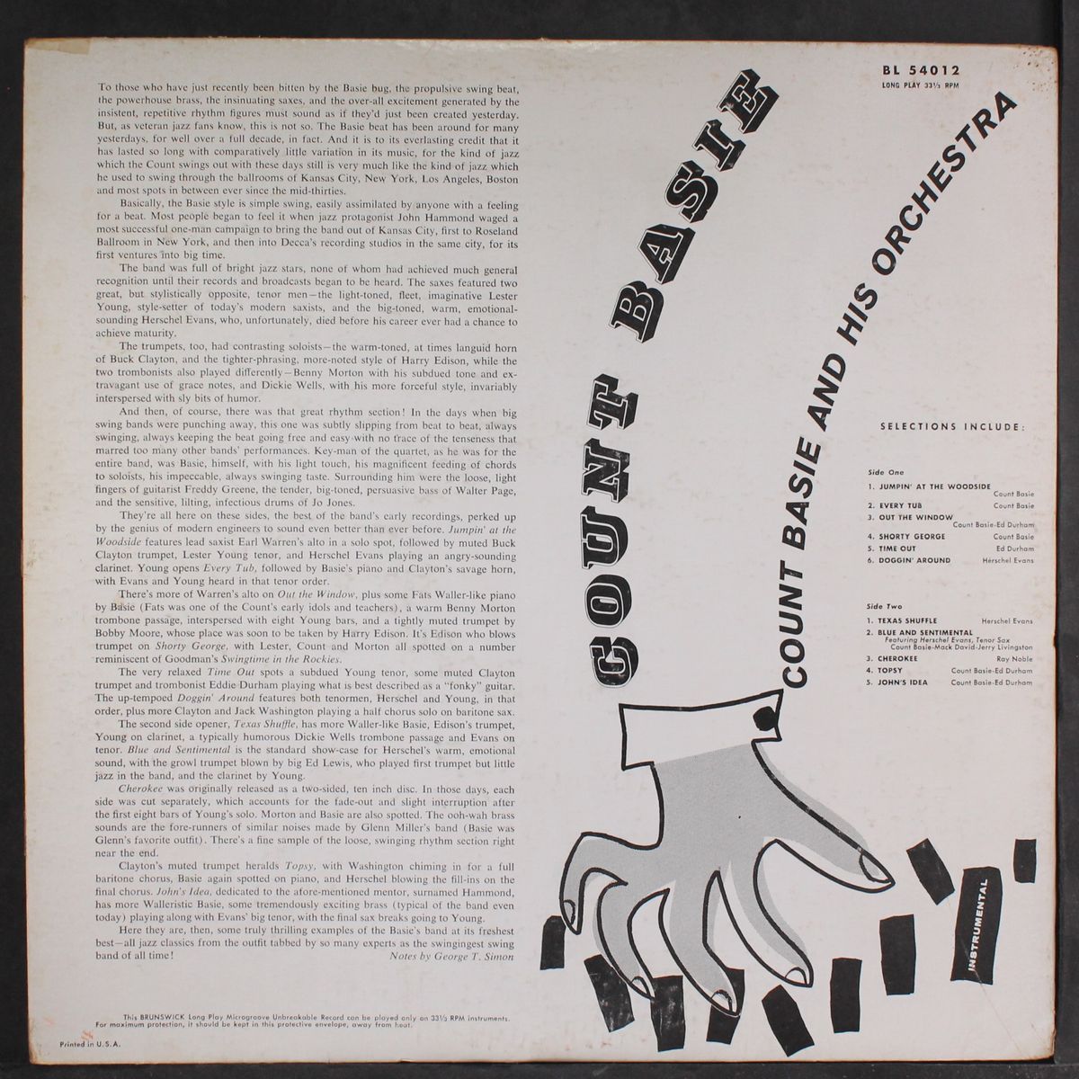count basie by COUNT BASIE