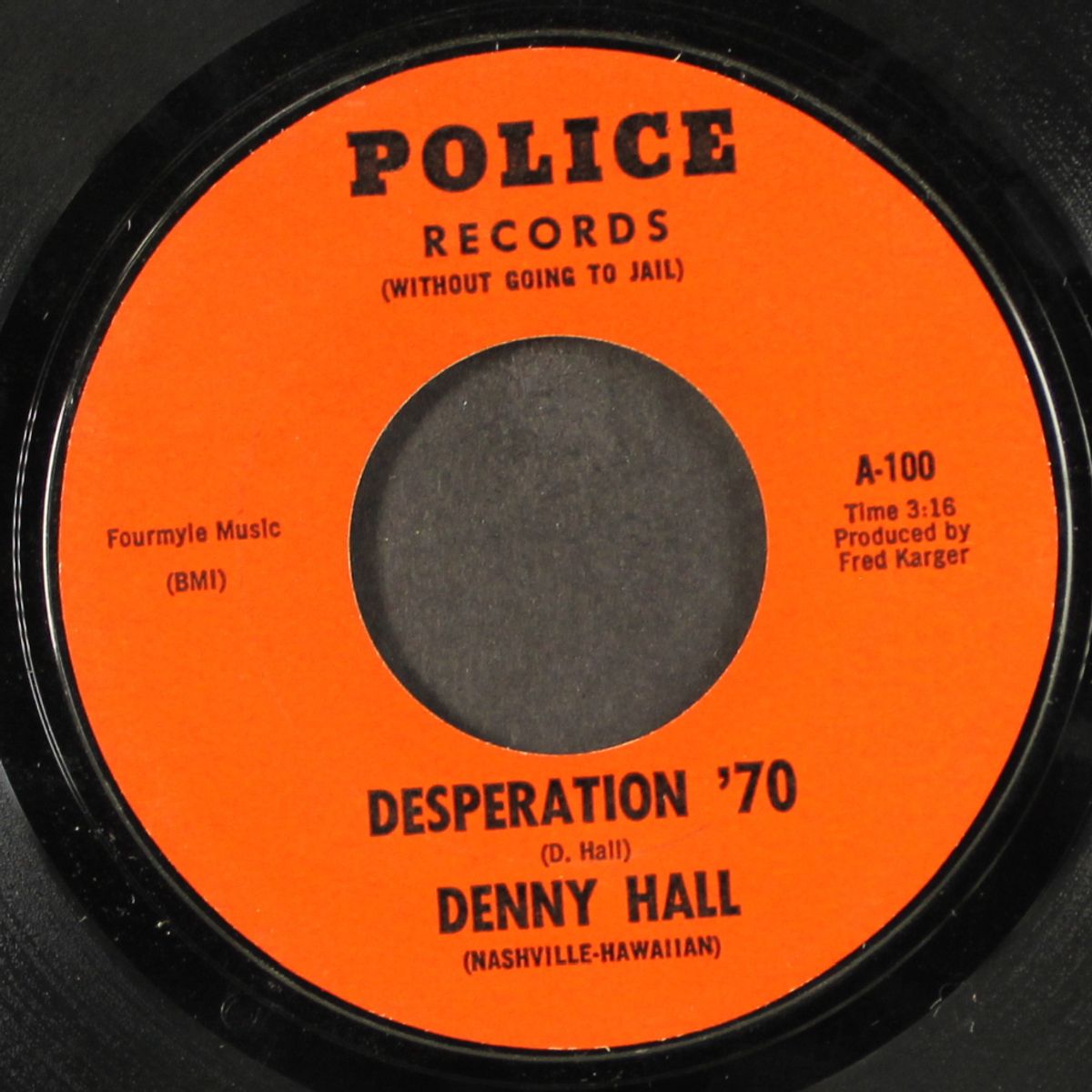 desperation '70 by DENNY HALL