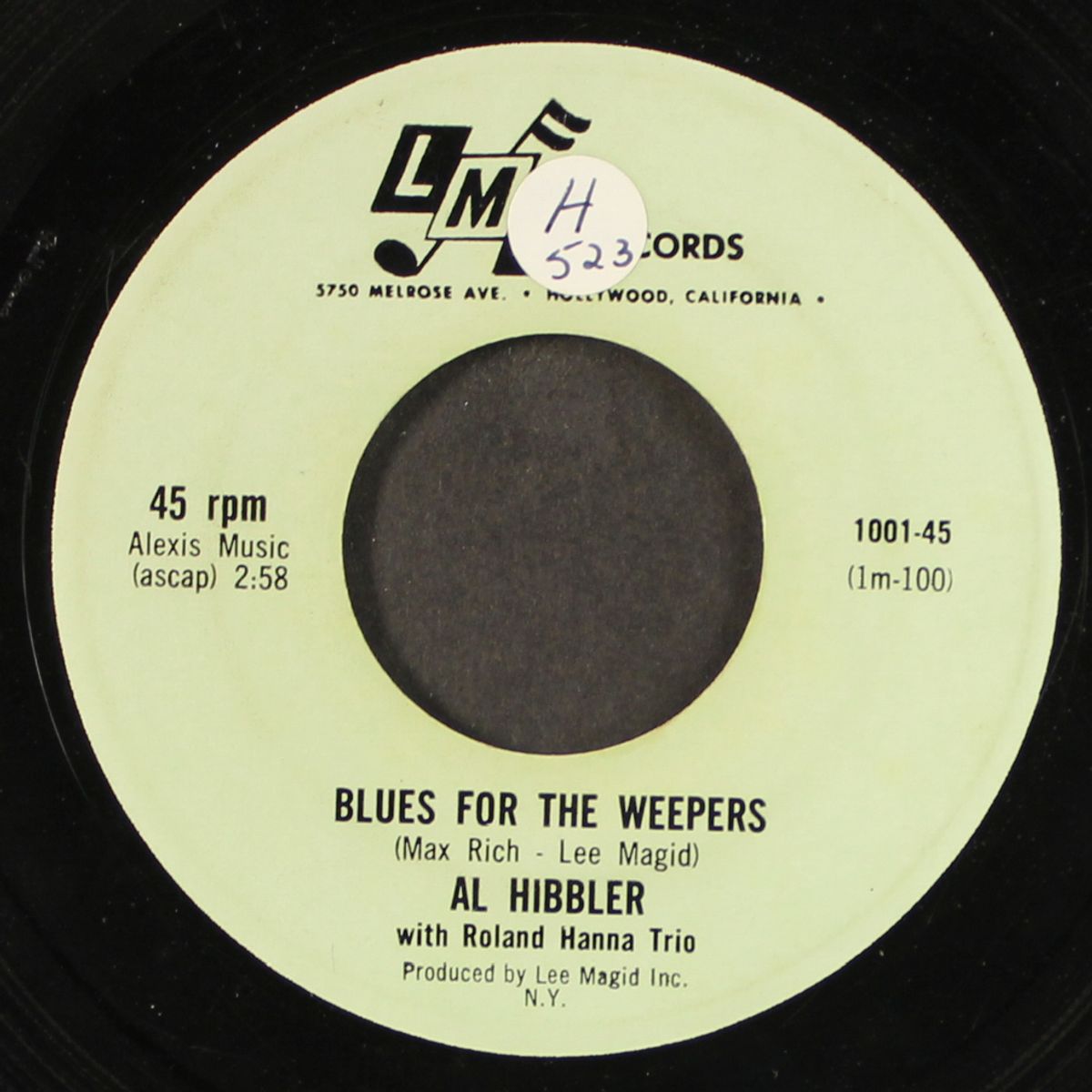blues for the weepers / believe it, beloved by AL HIBBLER