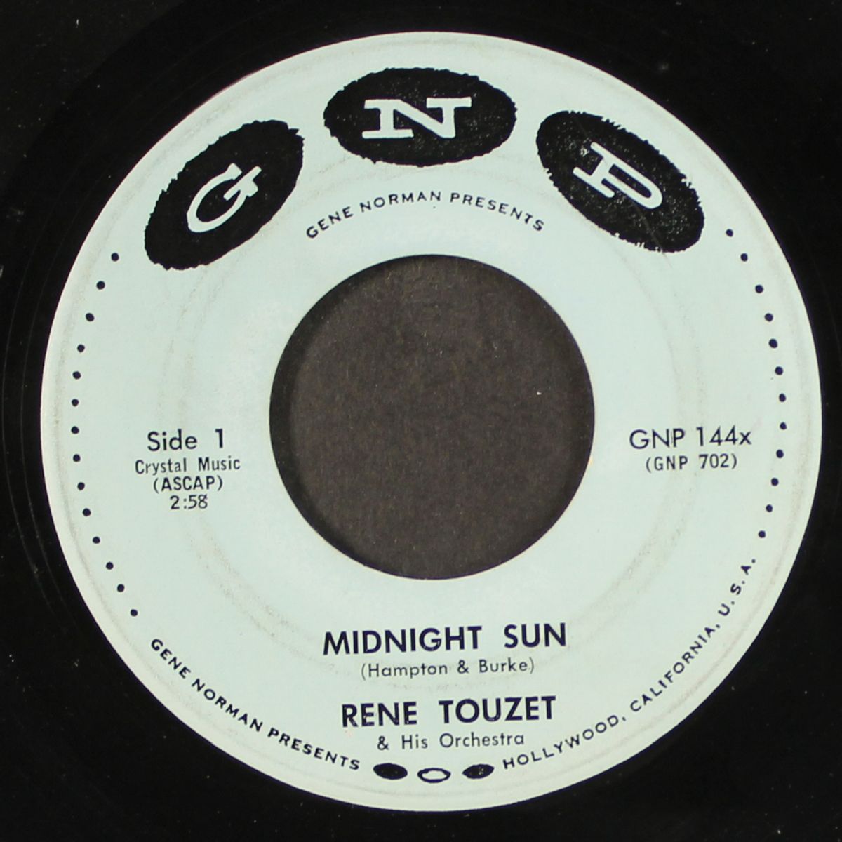 midnight sun / mi musica es para ti by RENE TOUZET