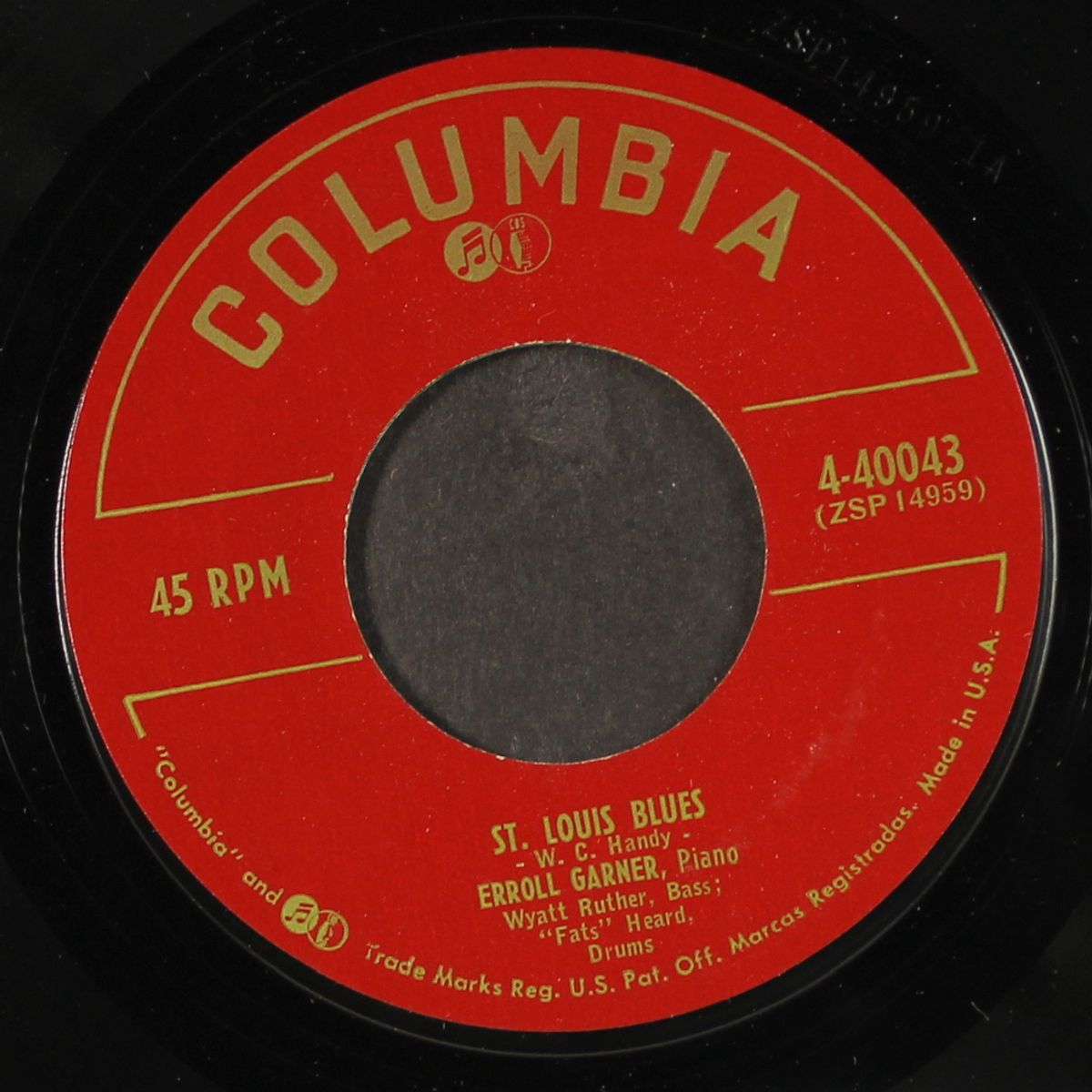 st. louis blues / my ideal by ERROLL GARNER
