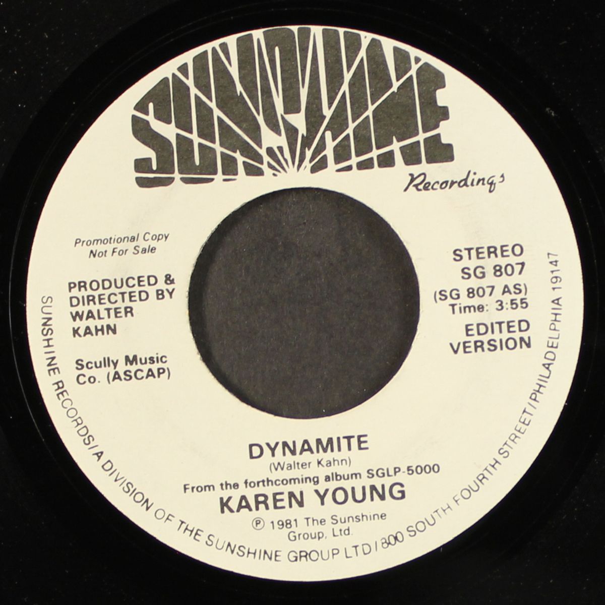 dynamite by KAREN YOUNG