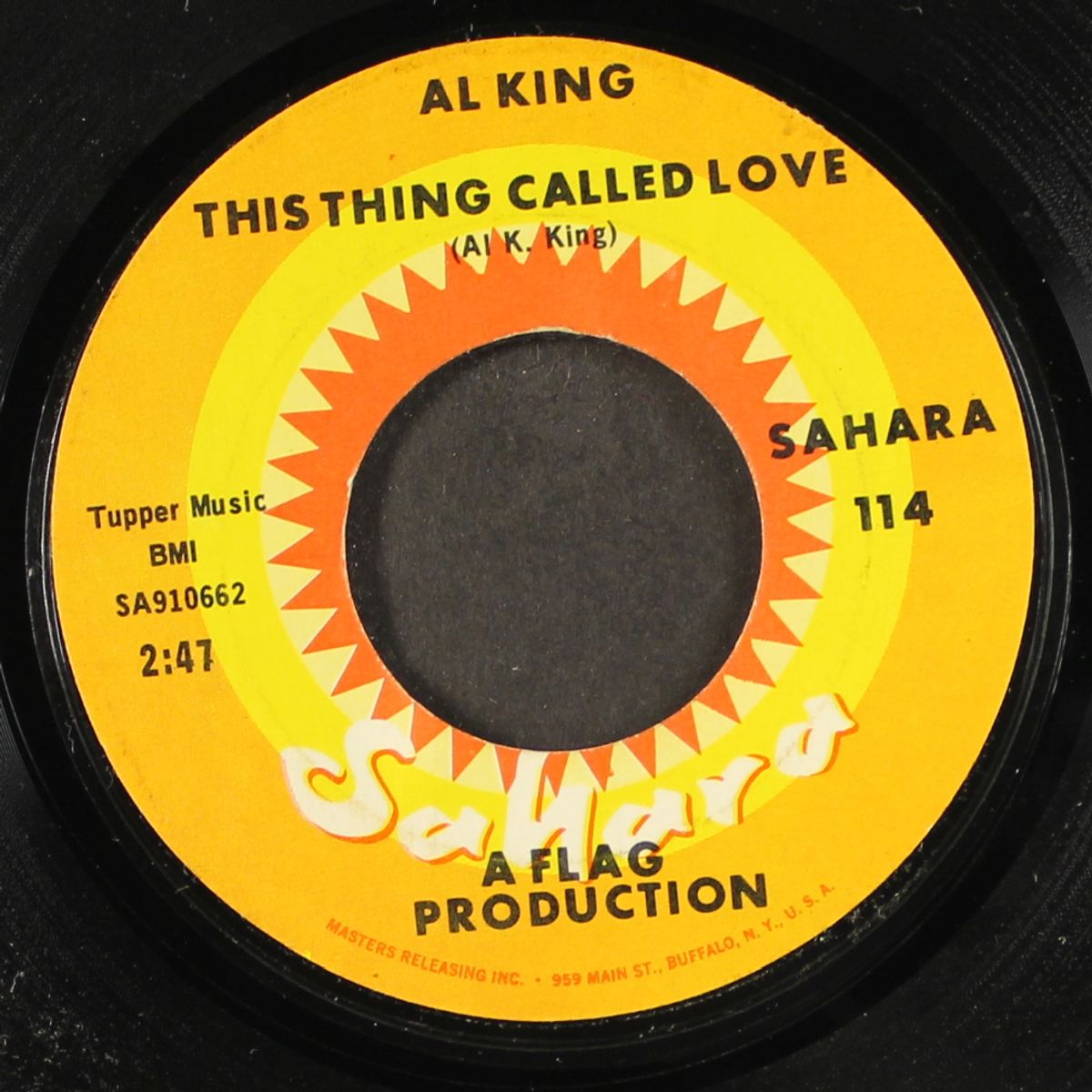 everybody ain't your friend / this thing called love by AL KING