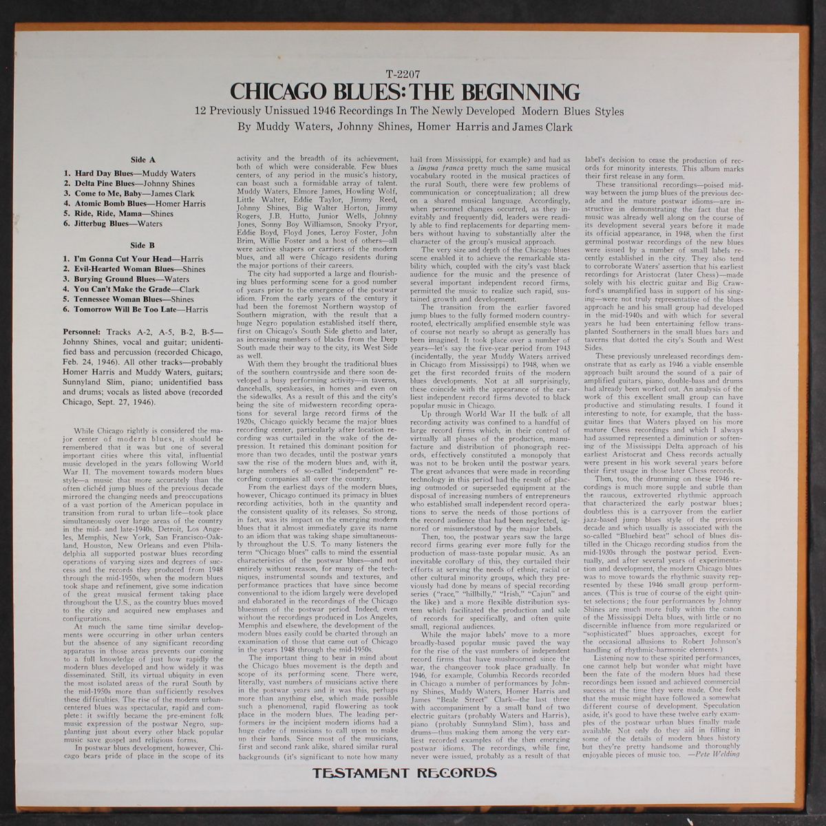 chicago blues: the beginning by VARIOUS