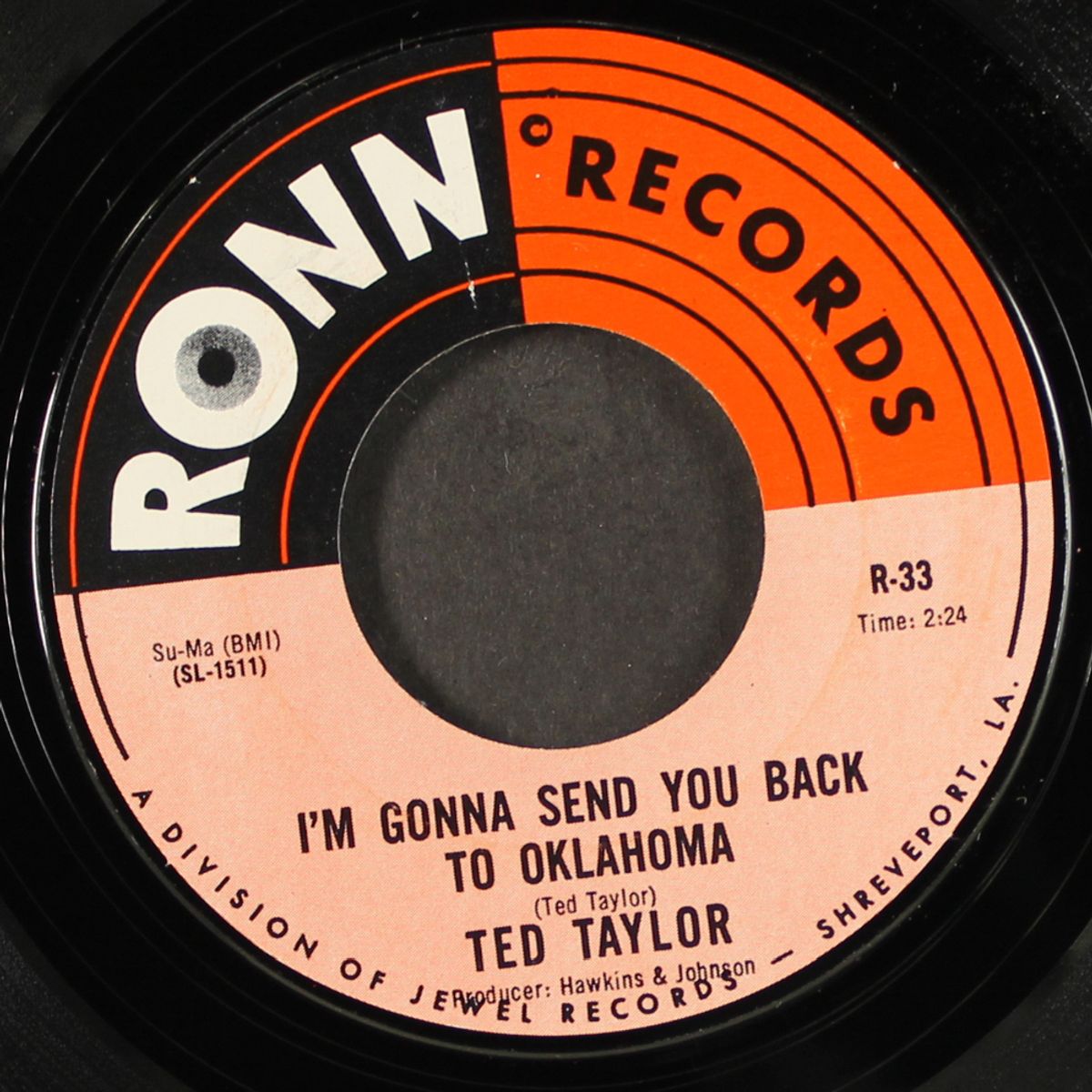 long ago / i'm gonna send you back to oklahoma by TED TAYLOR