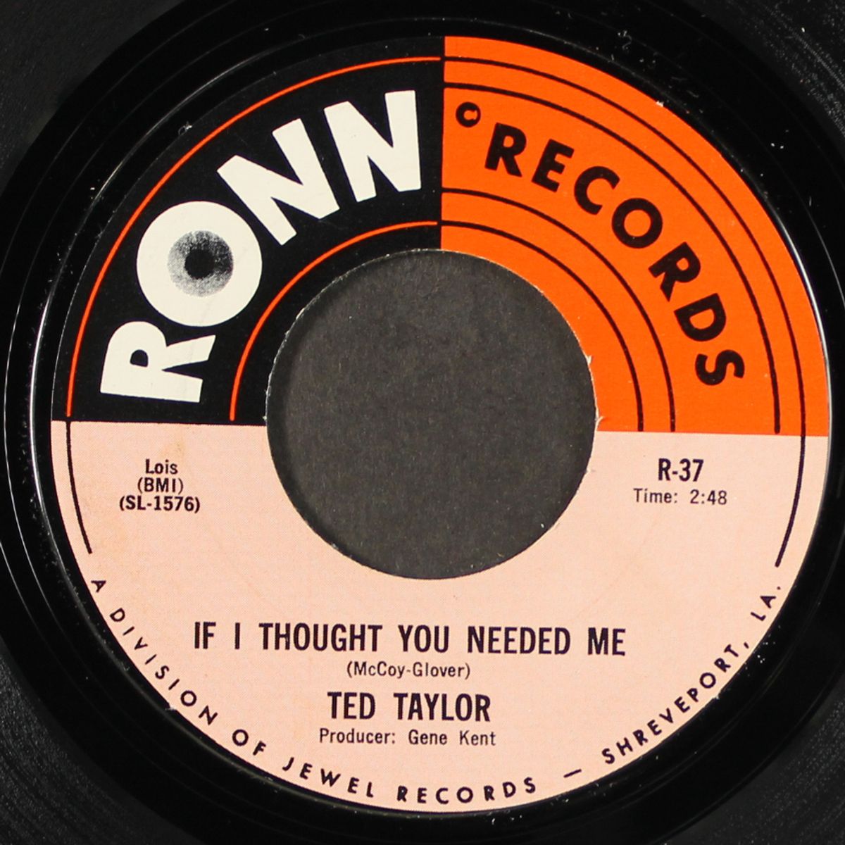 i'm lonely tonight / if i thought you needed me by TED TAYLOR