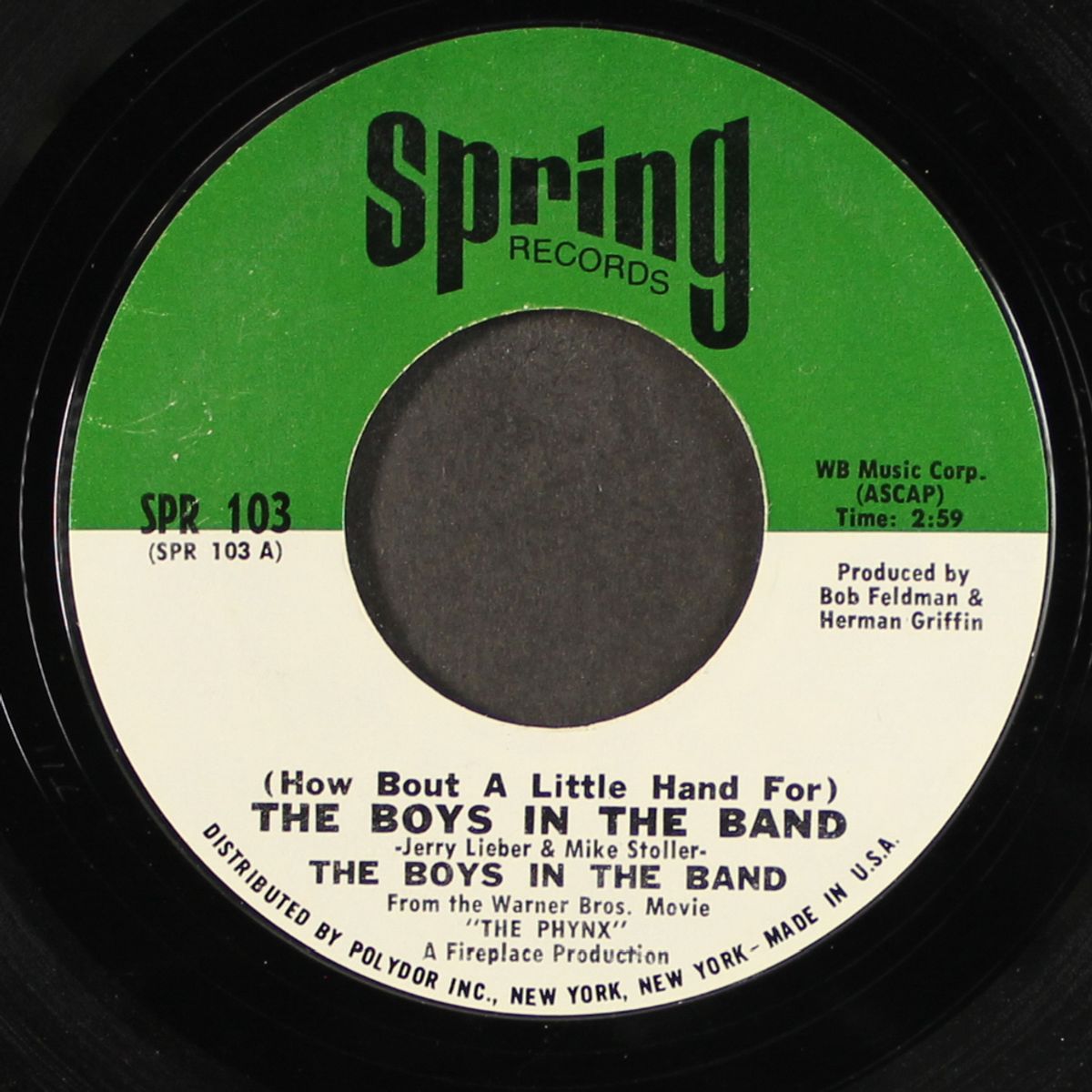 sumpin heavy / the boys in the band by BOYS IN THE BAND