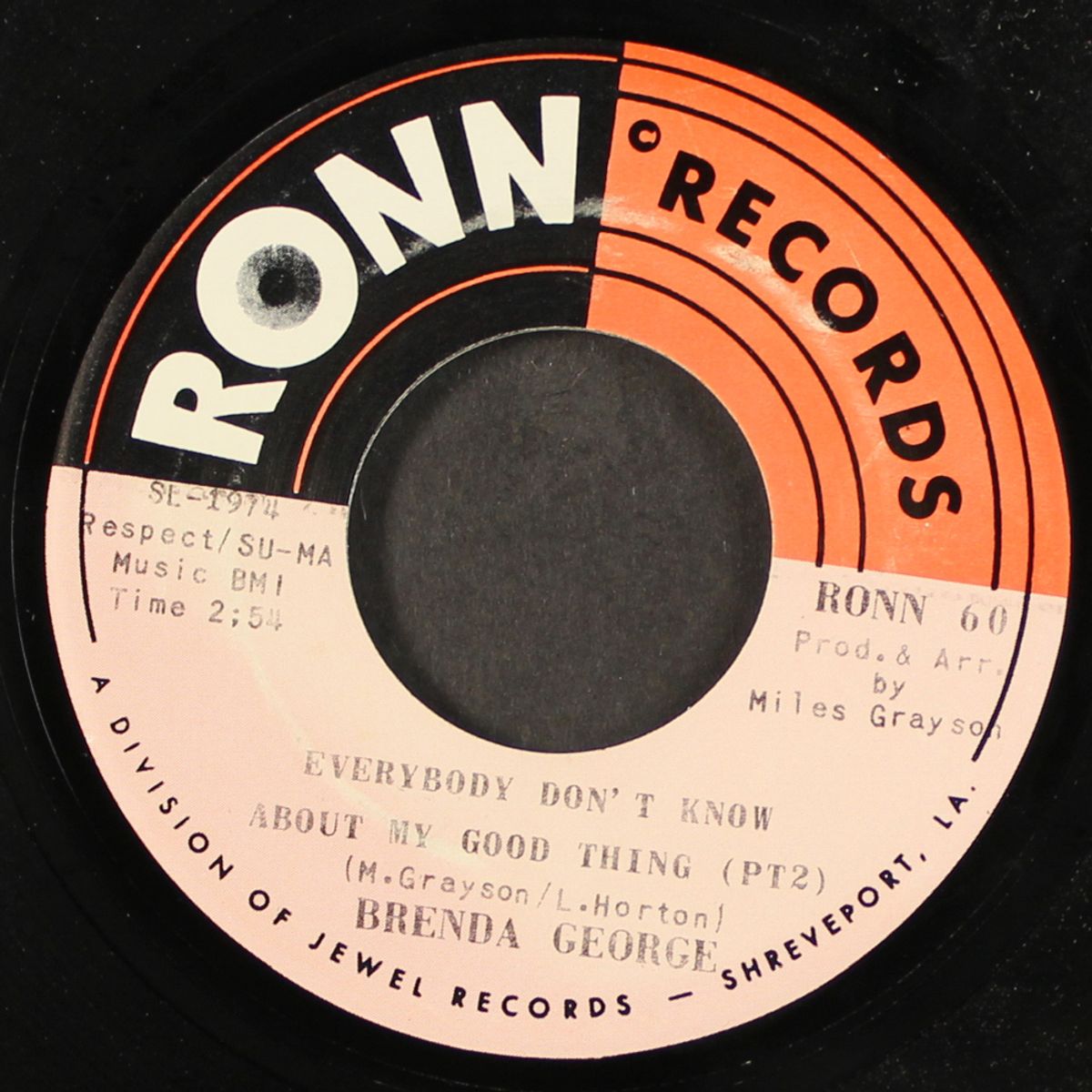 everybody don't know about my good thing / part 2 by BRENDA GEORGE