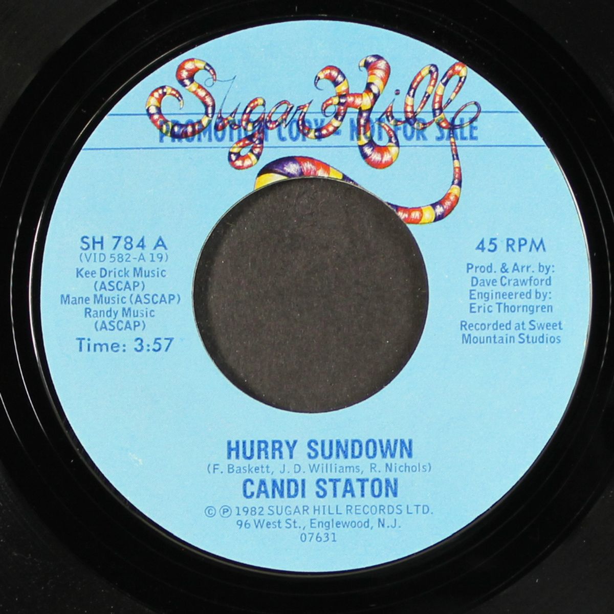 hurry sundown / count on me by CANDI STATON