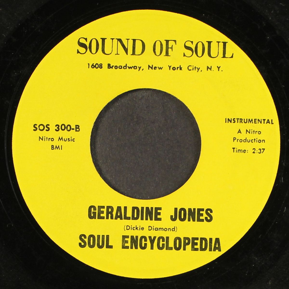 geraldine jones / instro by SOUL ENCYCLOPEDIA