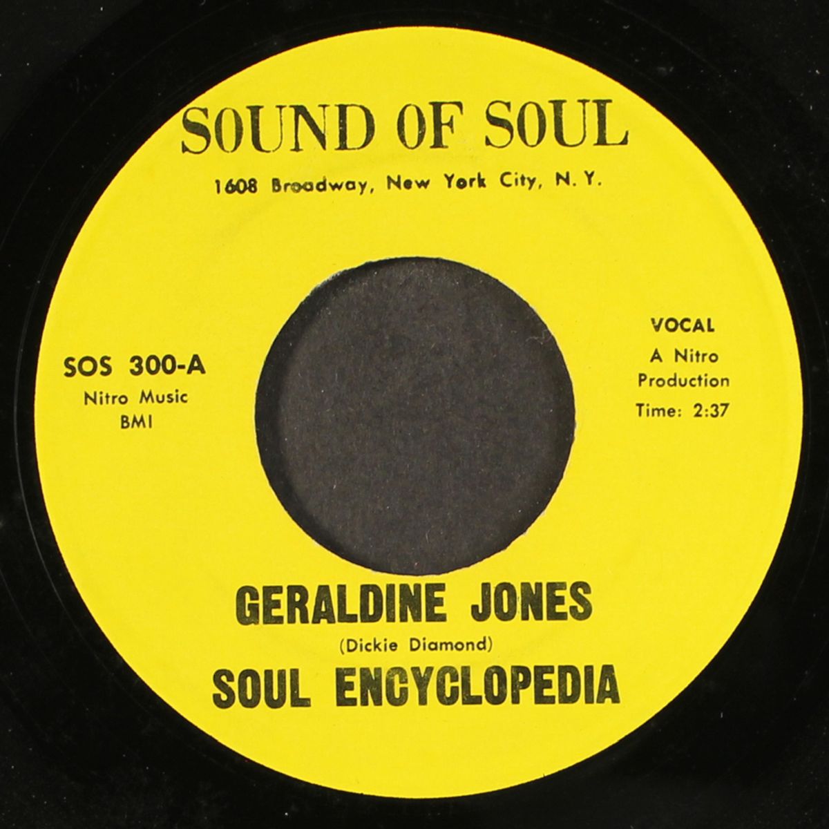 geraldine jones / instro by SOUL ENCYCLOPEDIA
