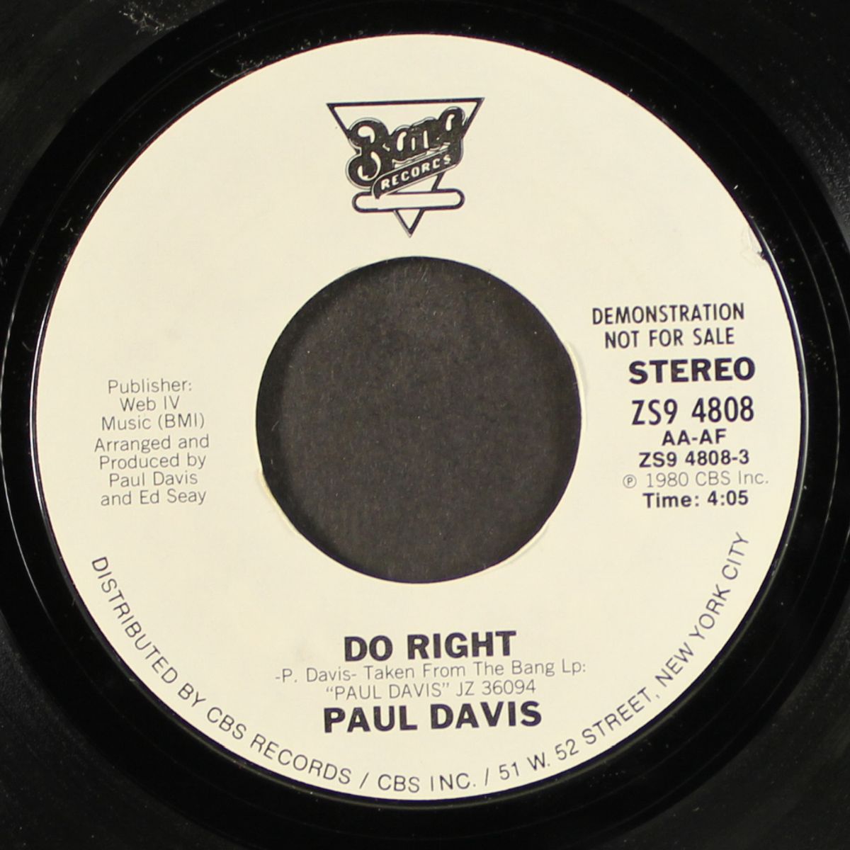 do right by PAUL DAVIS