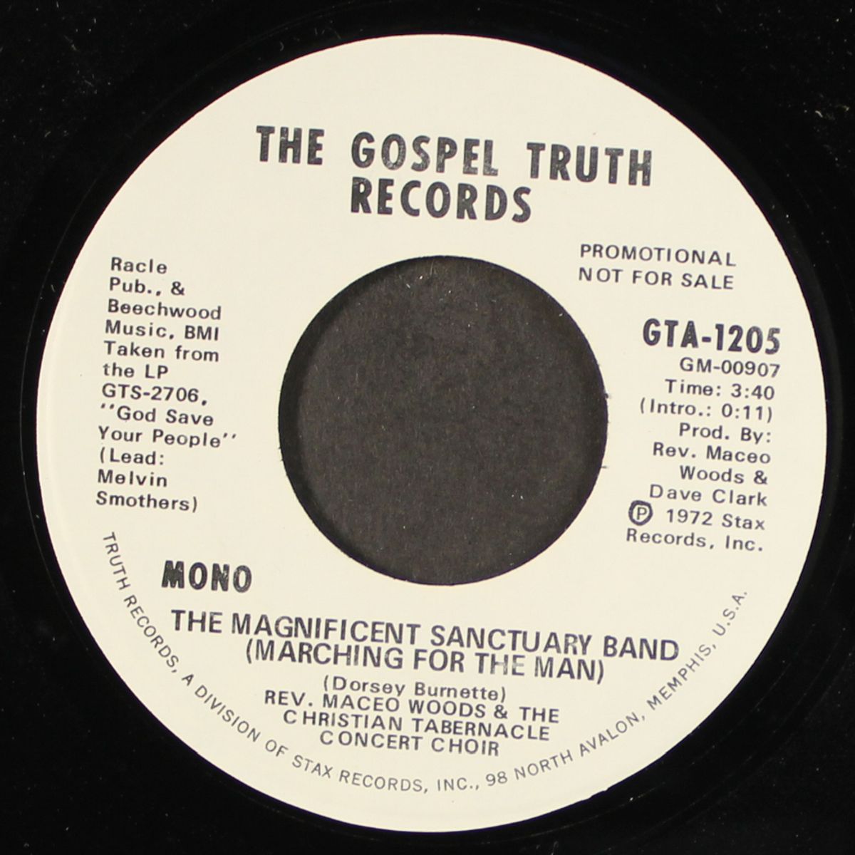 the magnificent santuary band / mono by REV. MACEO WOODS