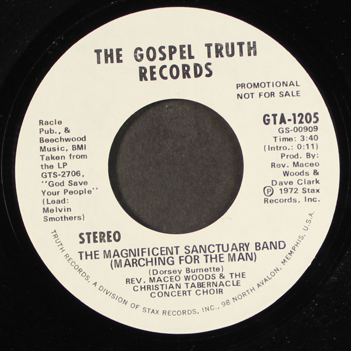 the magnificent santuary band / mono by REV. MACEO WOODS