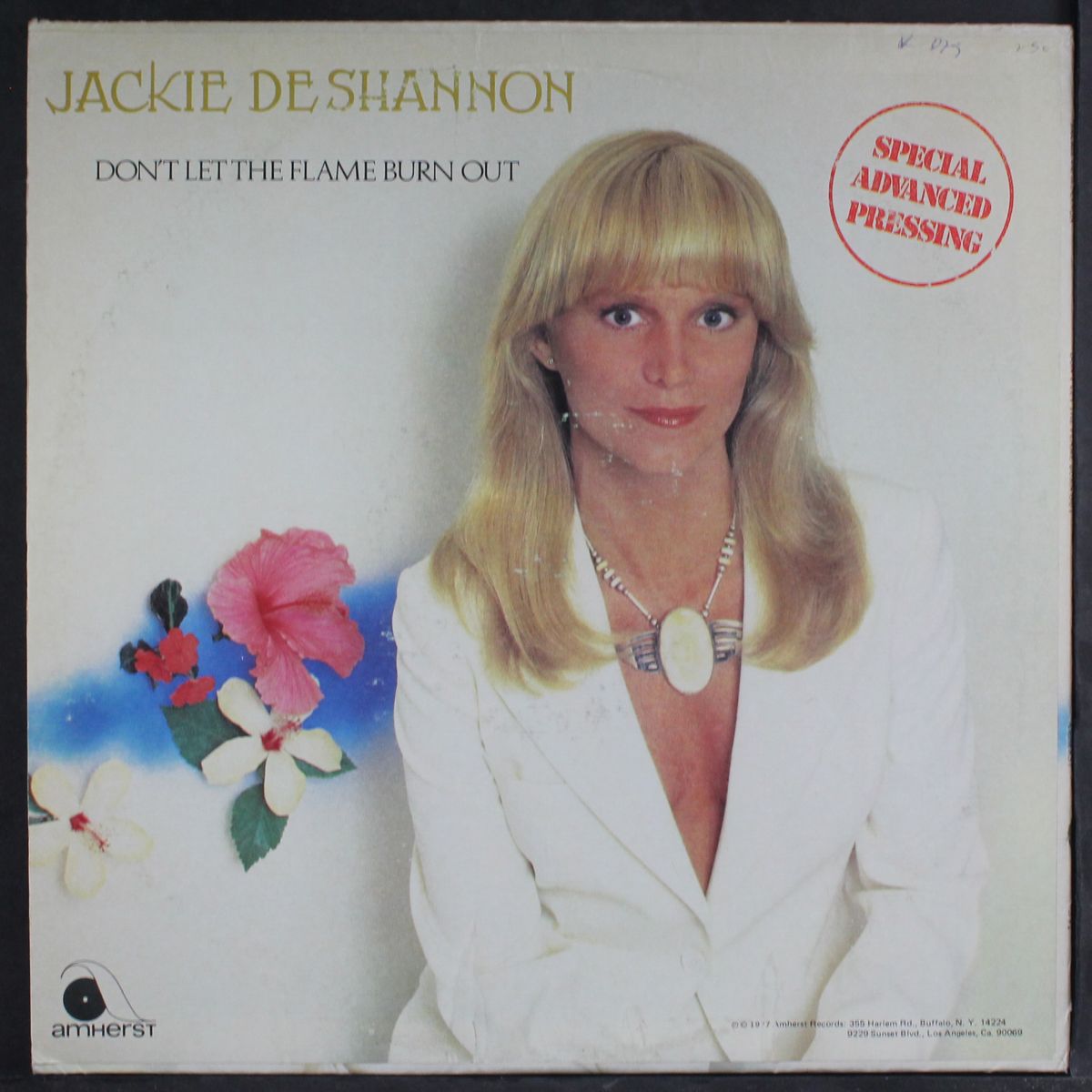 don't let the flame burn out / same by JACKIE DE SHANNON