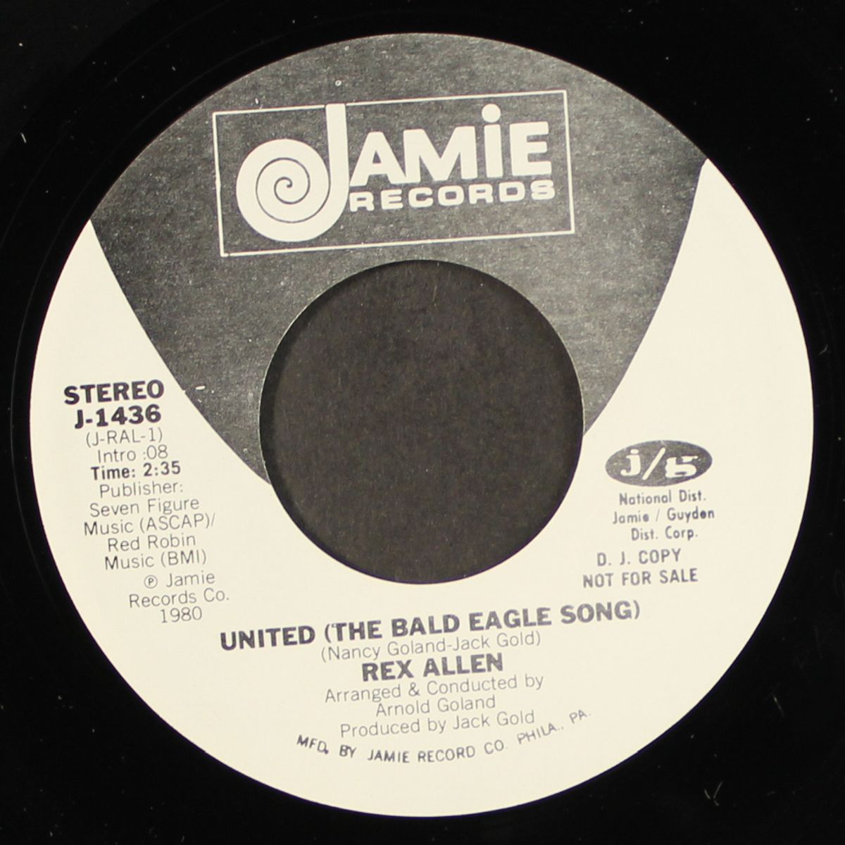 united (the bald eagle song / same) by REX ALLEN