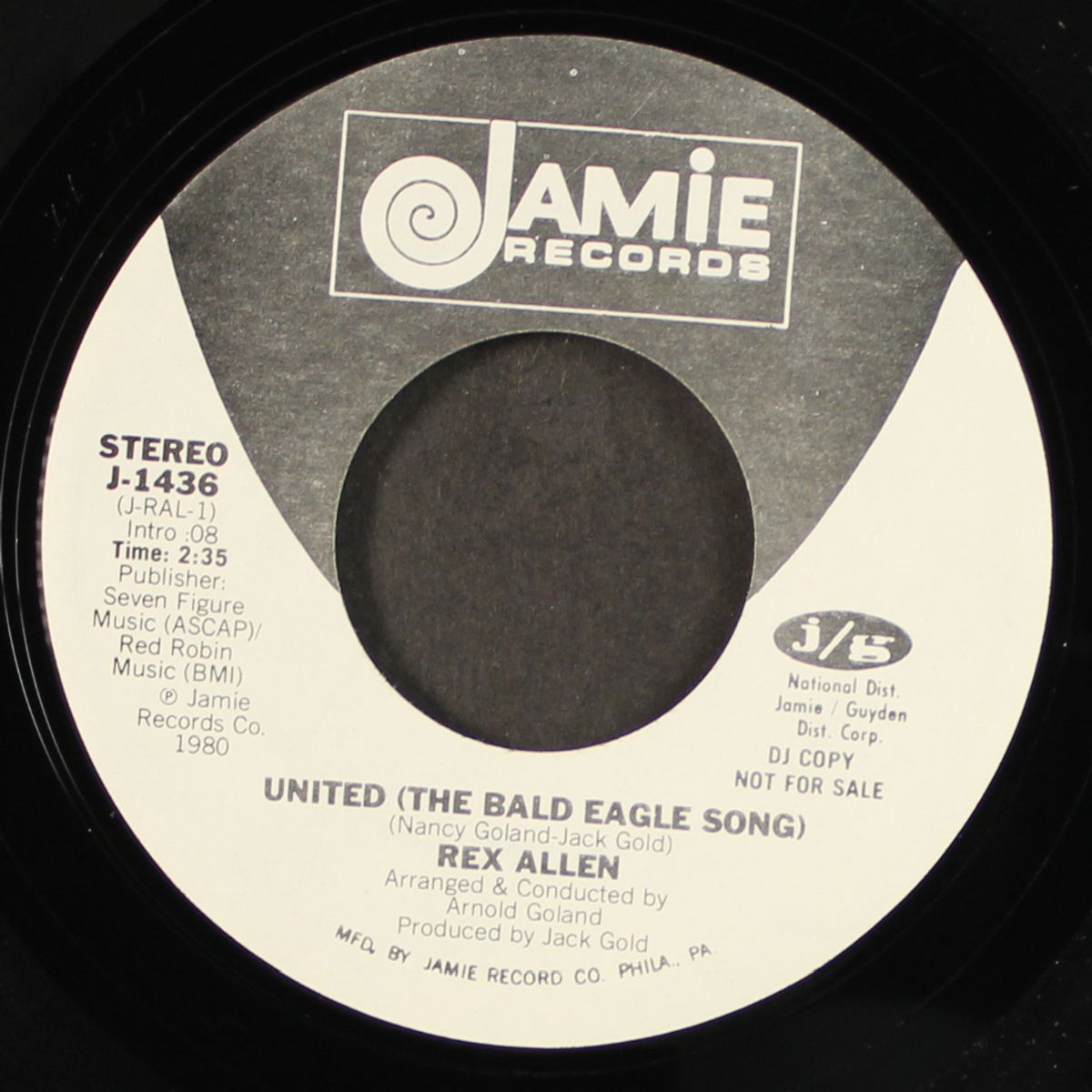 united (the bald eagle song / same) by REX ALLEN