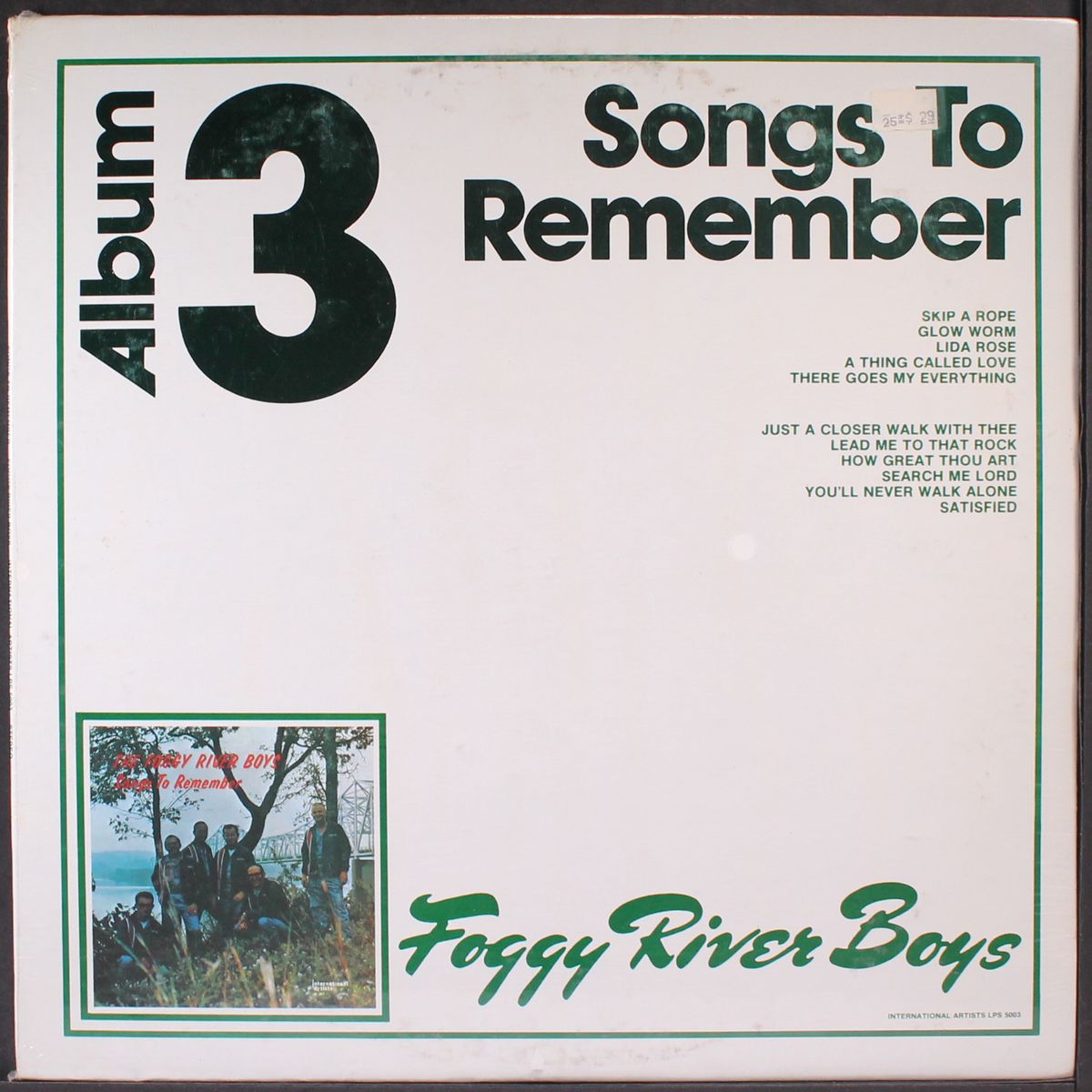 songs to remember by FOGGY RIVER BOYS