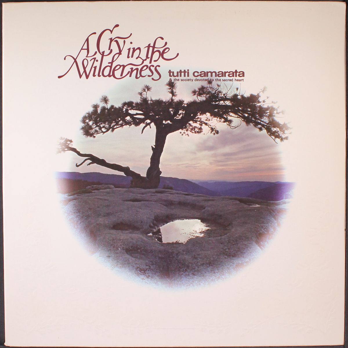 a cry in the wilderness by TUTTI CAMARATA