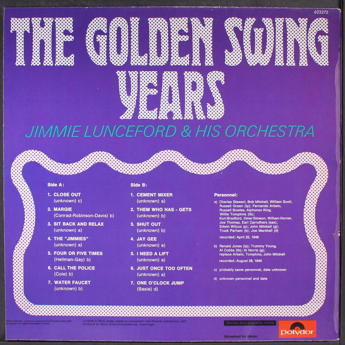 the golden swing years by JIMMIE LUNCEFORD