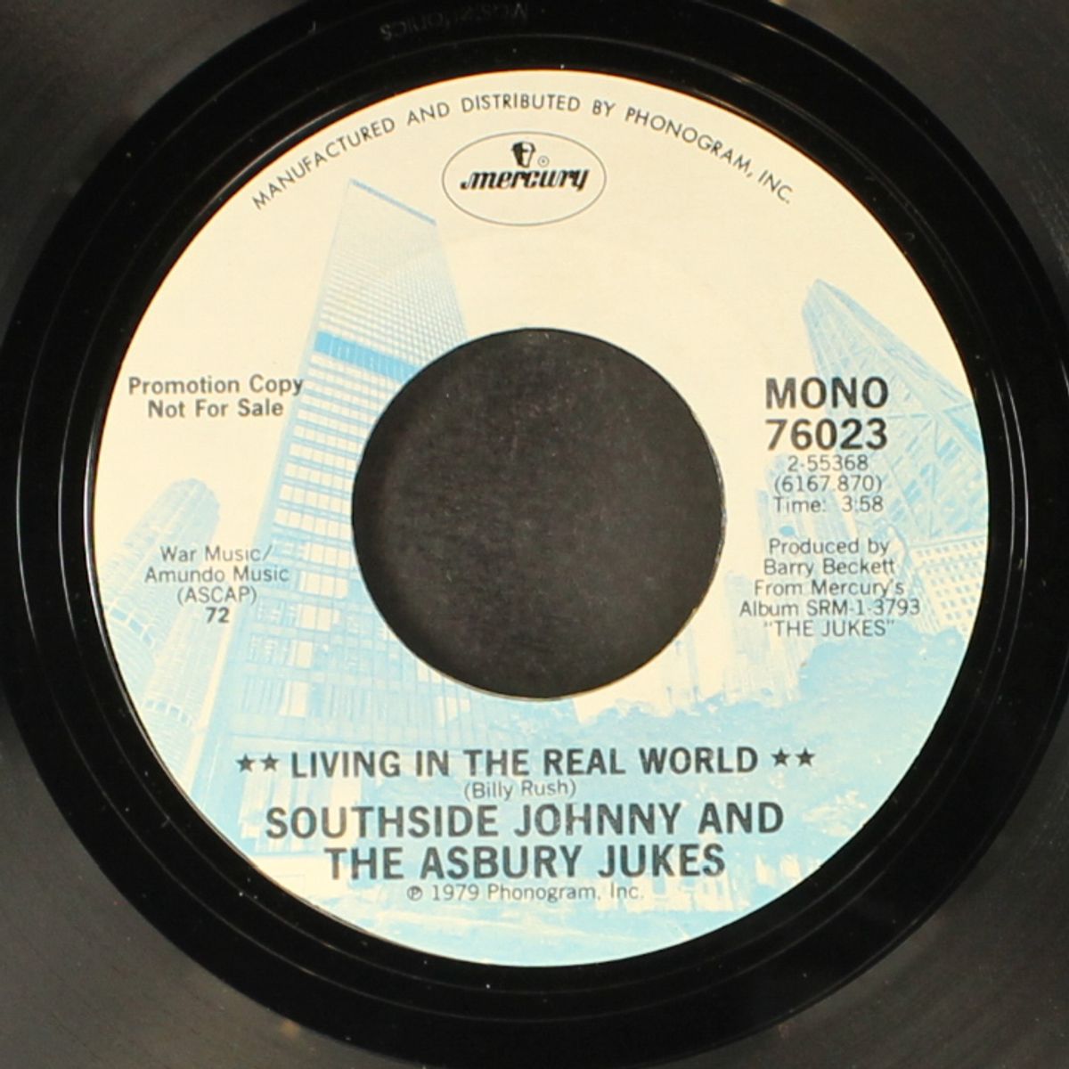living in the real world / mono by SOUTHSIDE JOHNNY & ASBURY JUKES