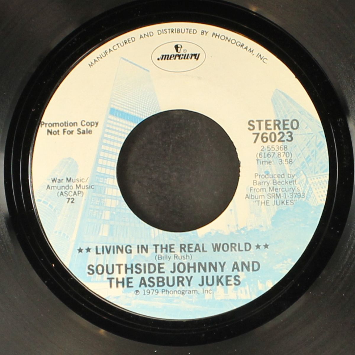 living in the real world / mono by SOUTHSIDE JOHNNY & ASBURY JUKES