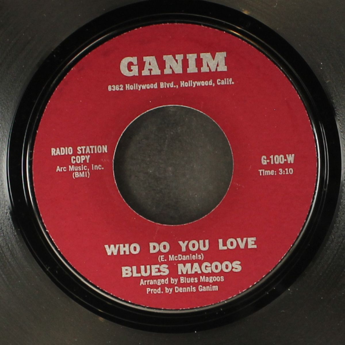 who do you love / let your love ride by BLUES MAGOOS