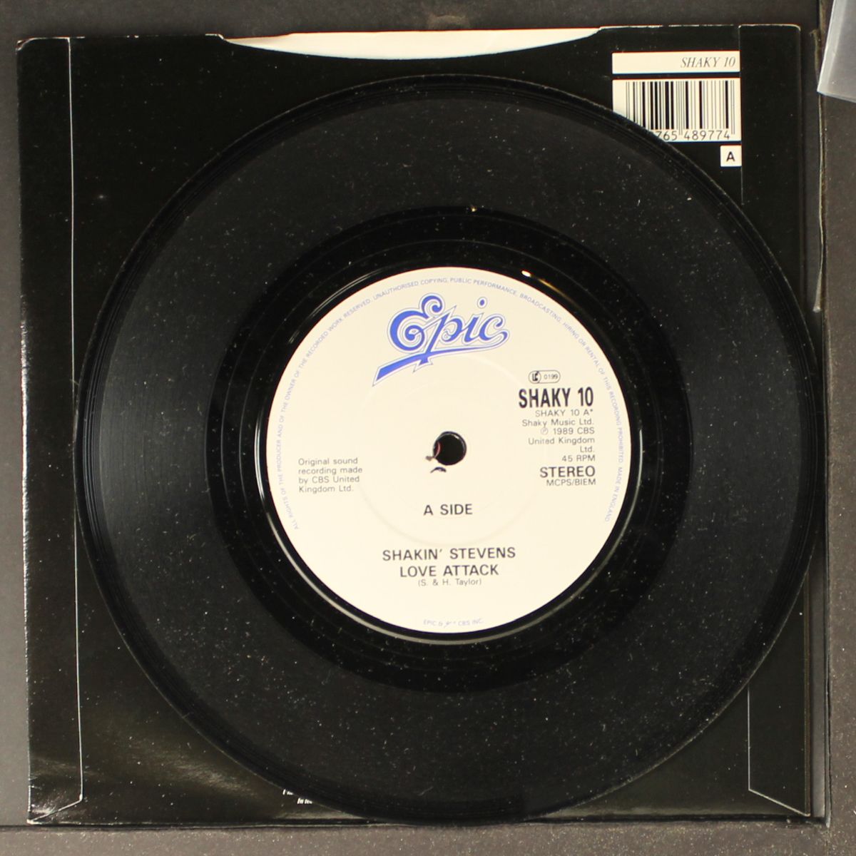 love attack / as long as i have you by SHAKIN' STEVENS