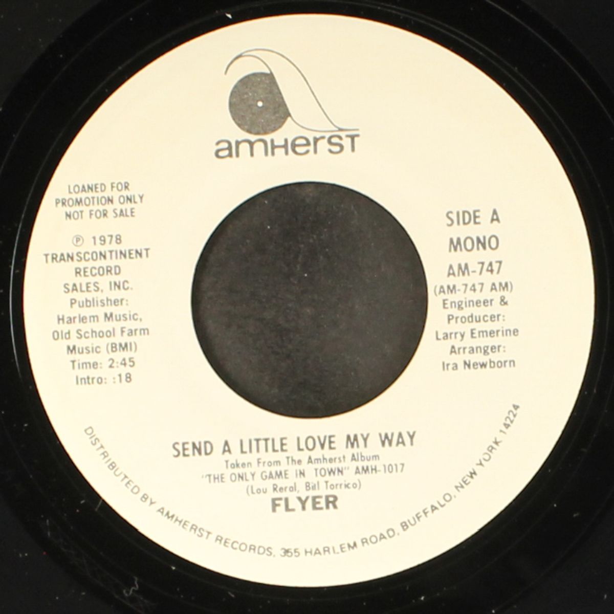 send a little love my way / mono by FLYER