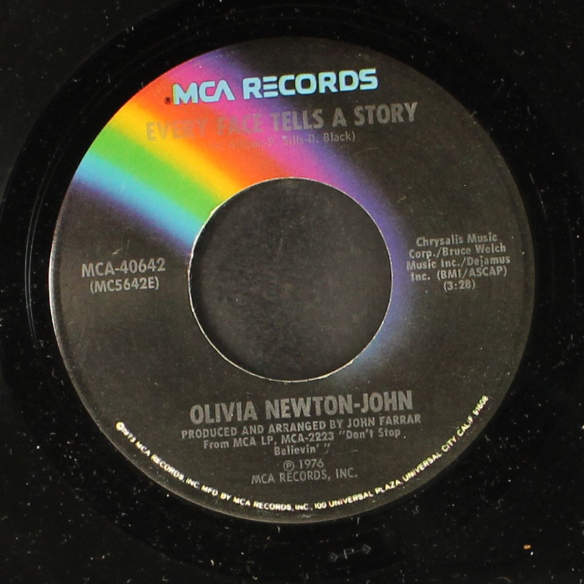 every face tells a story by OLIVIA NEWTON-JOHN