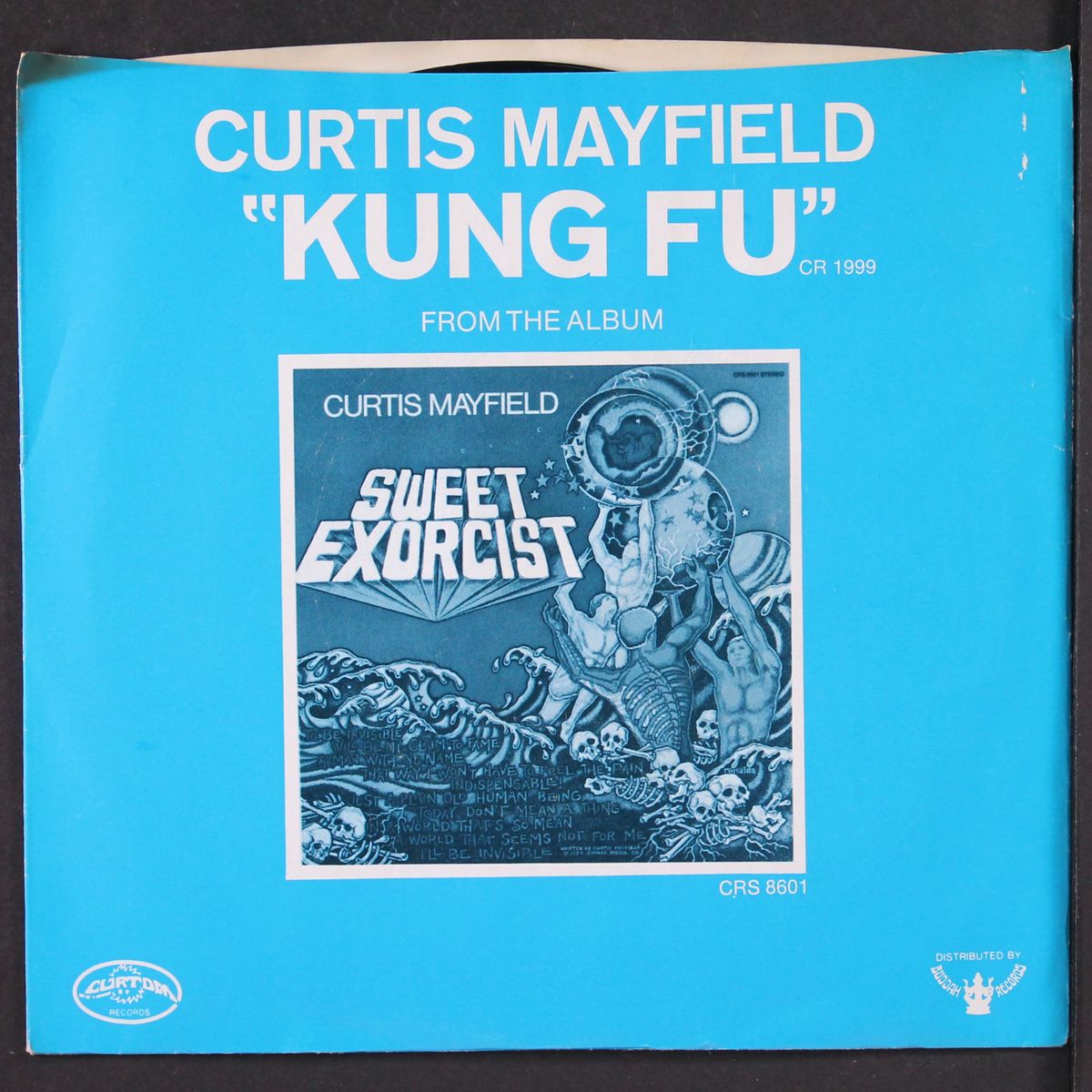 kung fu / right on for the darkness by CURTIS MAYFIELD
