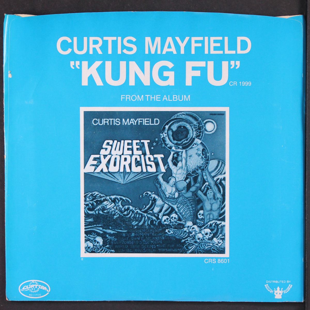 kung fu / right on for the darkness by CURTIS MAYFIELD