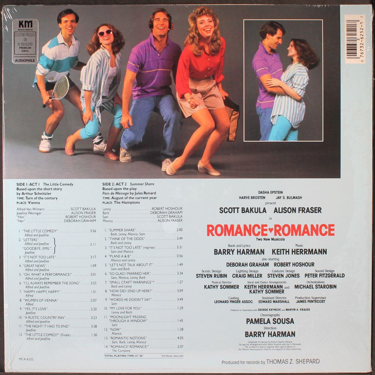 romance romance: two new musicals by ORIGINAL CAST