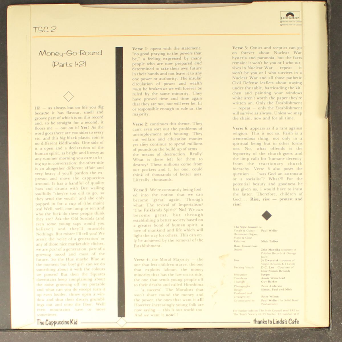 money-go-round (parts 1&2) by STYLE COUNCIL