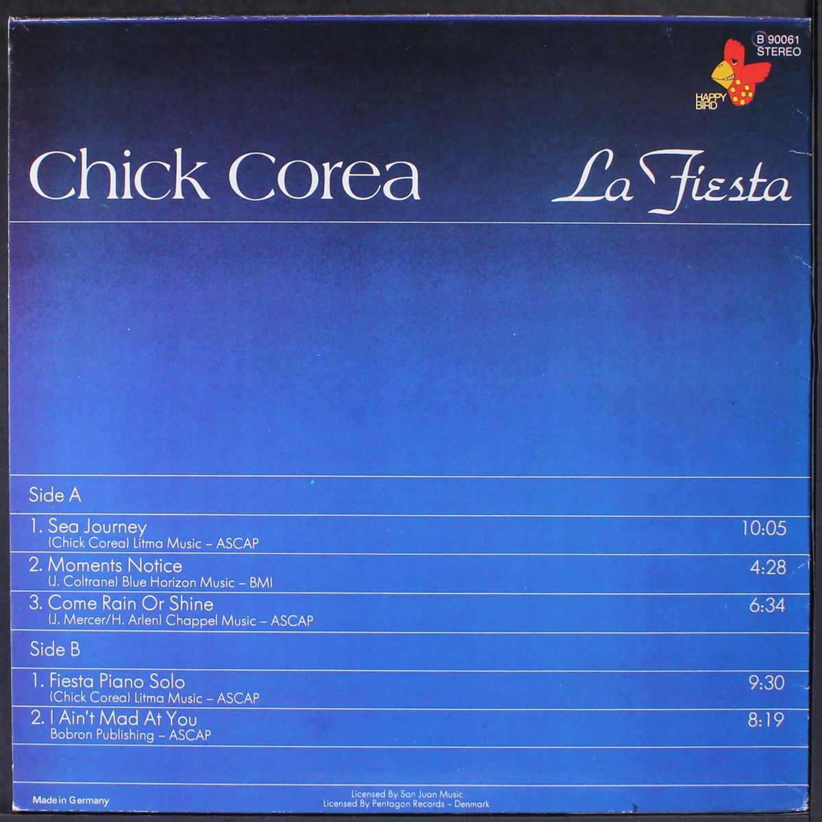 la fiesta by CHICK COREA
