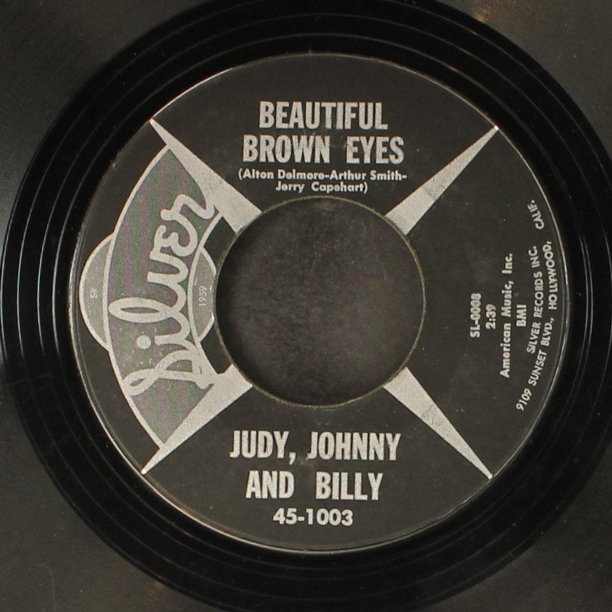 toastin' marshmallows / beautiful brown eyes by JUDY, JOHNNY & BILLY
